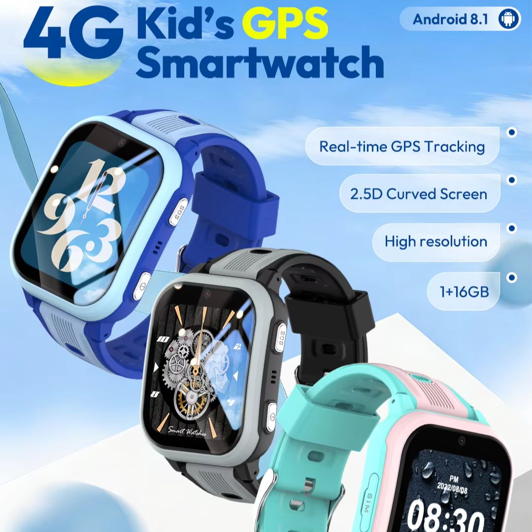 Wonlex 4G Kids Smart Watch KT4 - Smartwatch Watches For Kids With Gps recensie en prijs