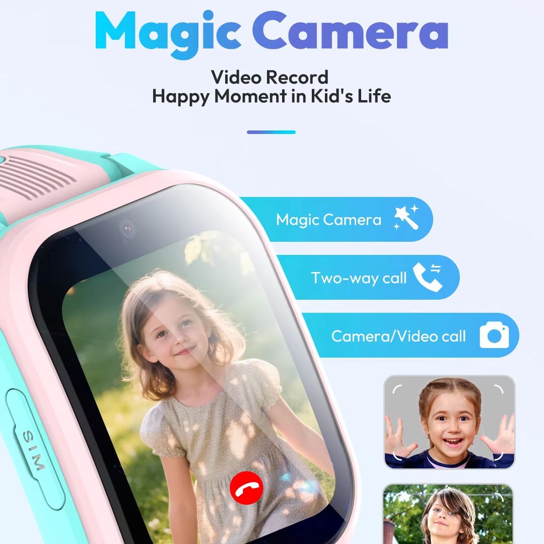 Wonlex 4G Kids Smart Watch KT4 - Smartwatch Watches For Kids With Gps recensie en prijs