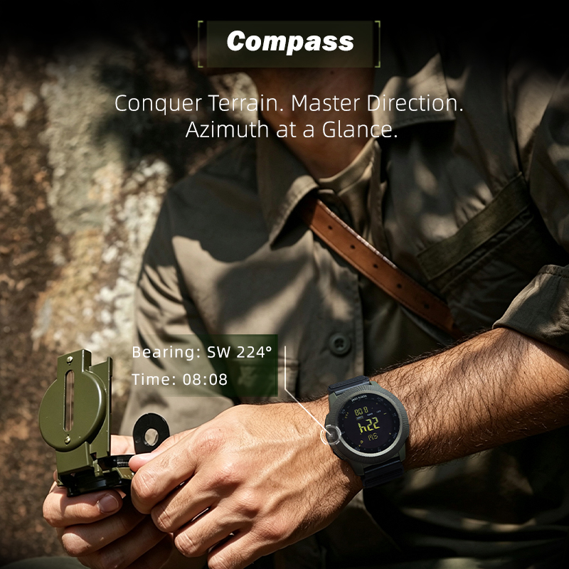 NORTH EDGE APACHE-CF Heren Dig - Altimeter Compass Watch recensie en prijs