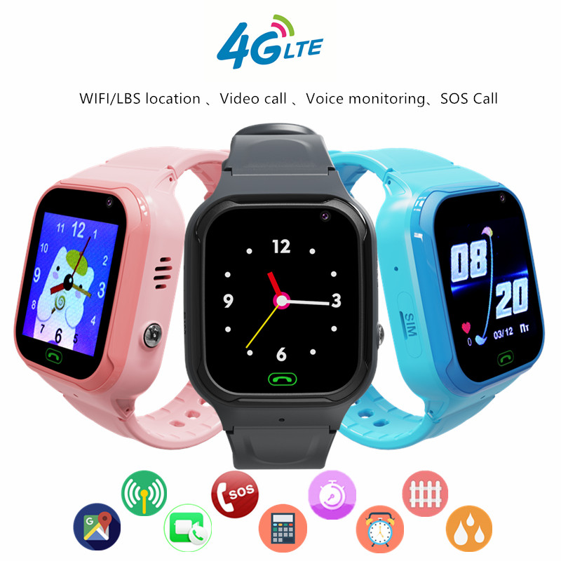 4G Smart Phone-horloge voor ki - Smartwatch Digital Watches For Kid Girl recensie en prijs