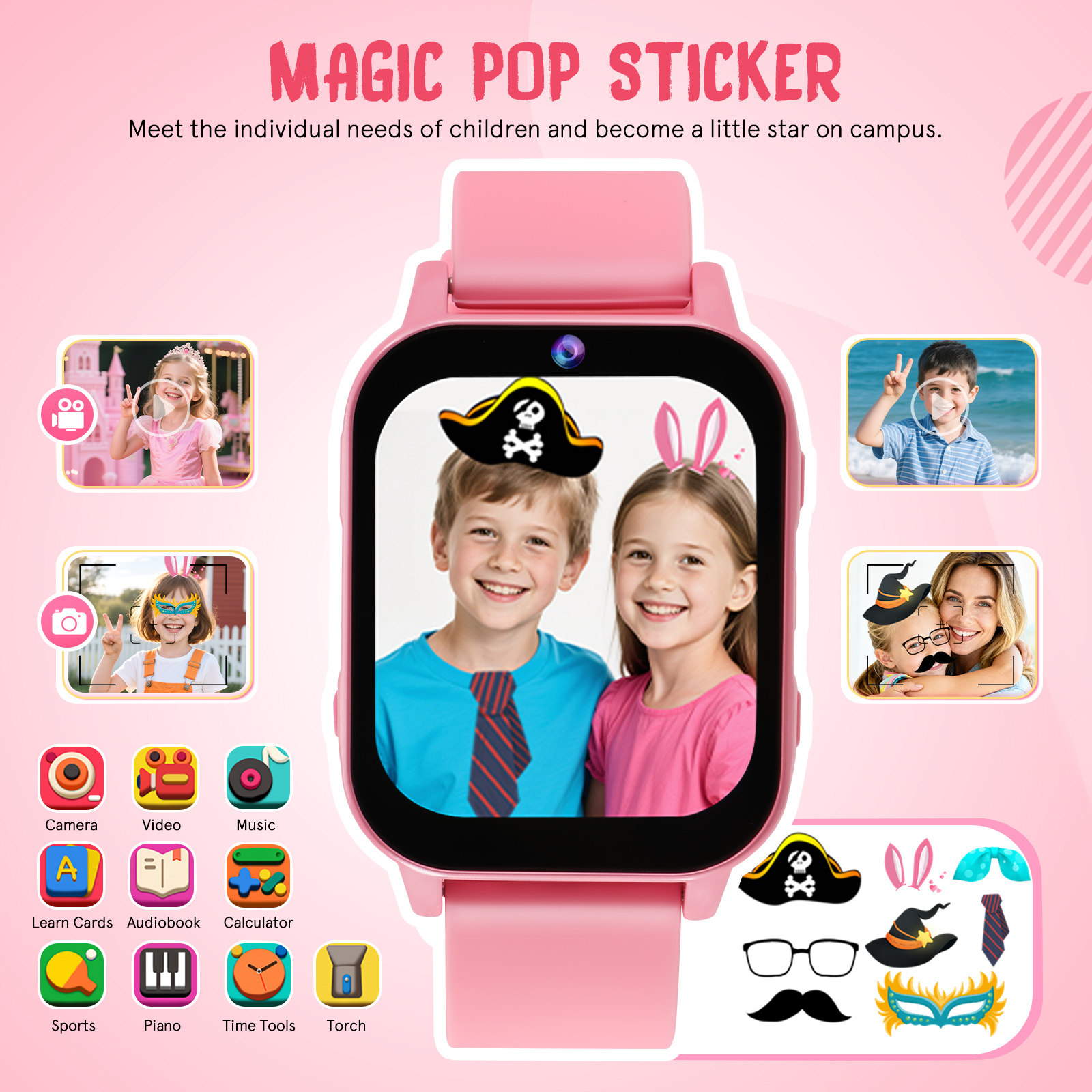 Slimme smartwatch voor kindere - Smartwatch Watches For Kids recensie en prijs