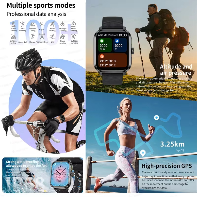 2026 Nieuwe High-end Sport Fit - Smartwatch Watches For Women With Gps recensie en prijs