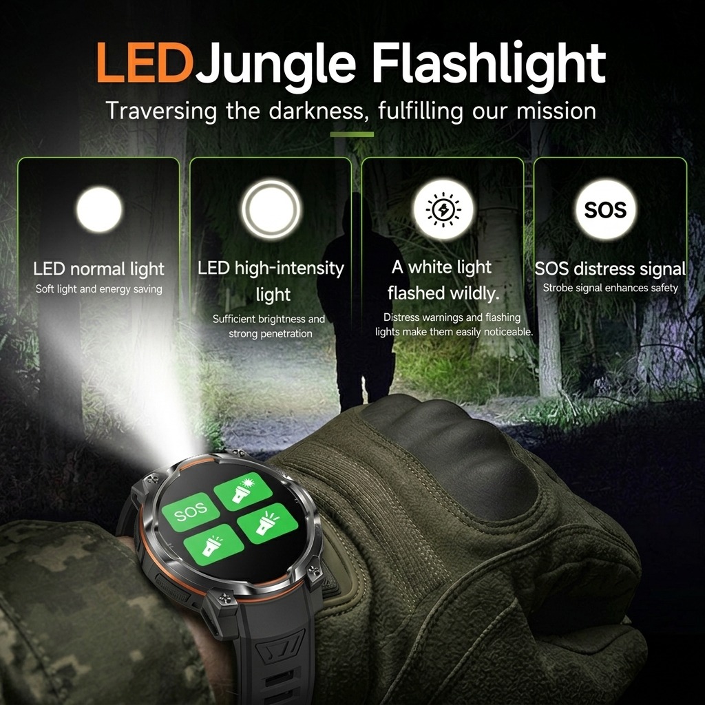 VWAR Militair Smartwatch met i - Watch Vs Smartwatch recensie en prijs